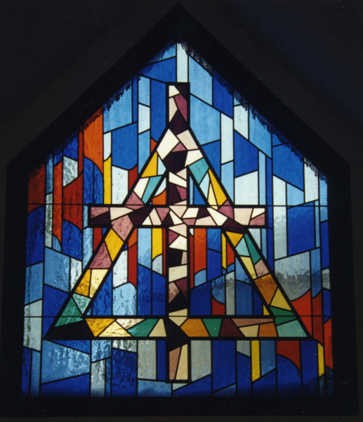 stained glass window